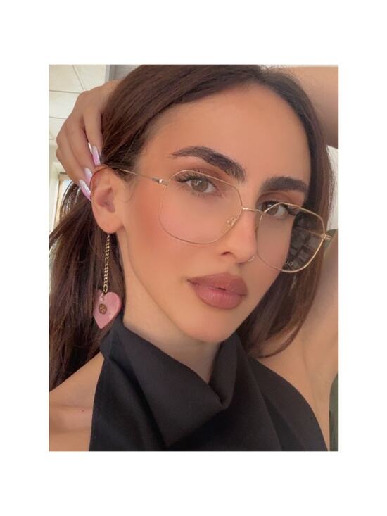 NEW Gucci GG1032O Gold Earring Metal Eyeglasses Frames main image 10